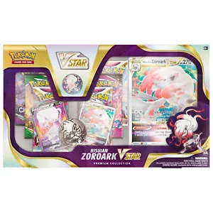 HISUIAN Zoroark VSTAR Premium Collection POKEMON TCG inc 6 Booster Packs - Picture 1 of 4