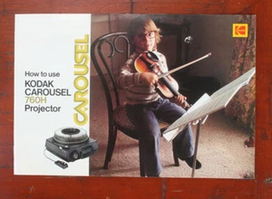 KODAK CAROUSEL 760H PROJECTOR INSTRUCTION BOOK/177451 - Picture 1 of 1