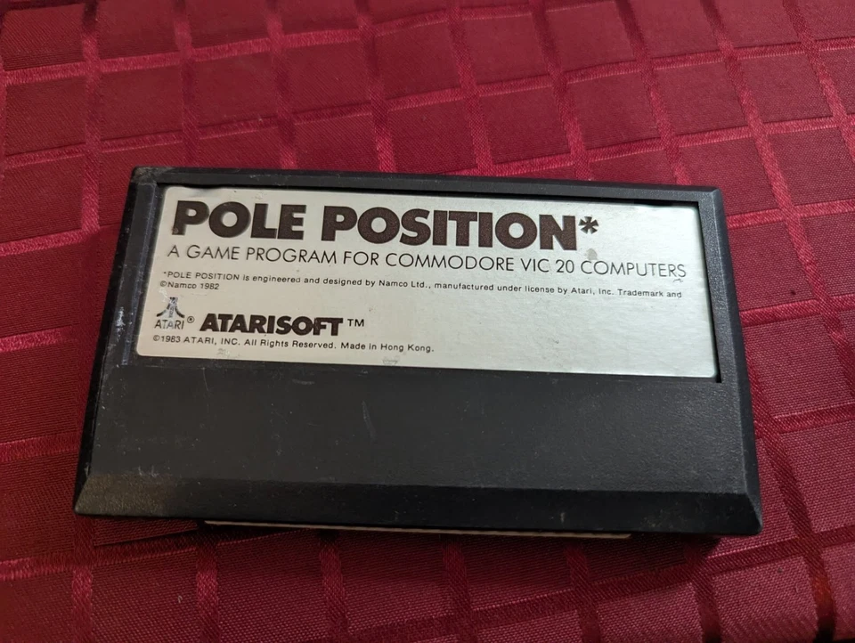 Commodore VIC-20: POLE POSITION Cartridge - TESTED & WORKS - Image 1 of 1