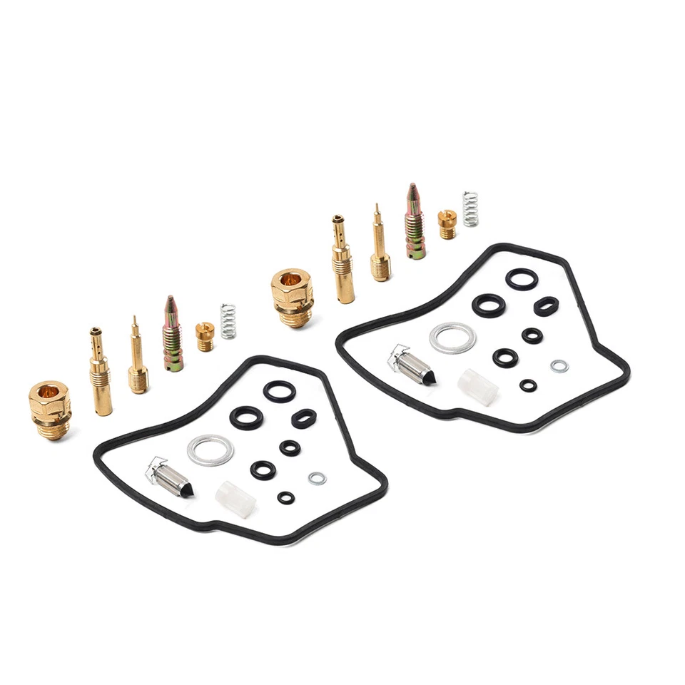 2 Sets Carburetor Carb Repair Rebuild Kit For Honda VTR250 Interceptor 1988-1990 Foto 1 de 4