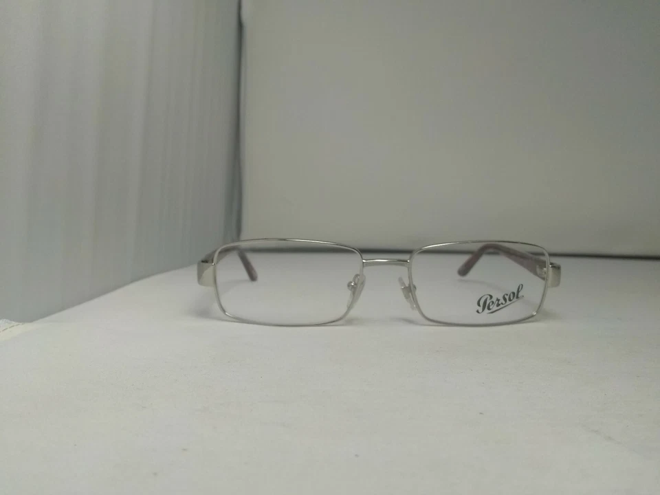 PERSOL 2344-V 915 SILVER 53-17-140 FLEX HINGES ITALY MADE W/CASE 6523