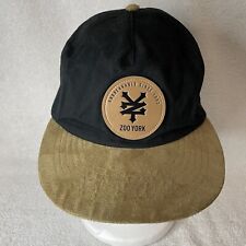 Vintage Zoo York  Hat Cap Adjustable Snapback Black Skateboarding Baseball Mens