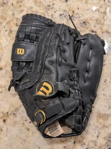 Guanto da baseball Wilson A2100. Spacco pelle nero c2 - Foto 1 di 8