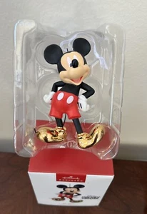 Hallmark Keepsake Ornament Disney2022 Mickey Mouse Porcelain OH BOY! NEW IN BOX - Picture 1 of 13