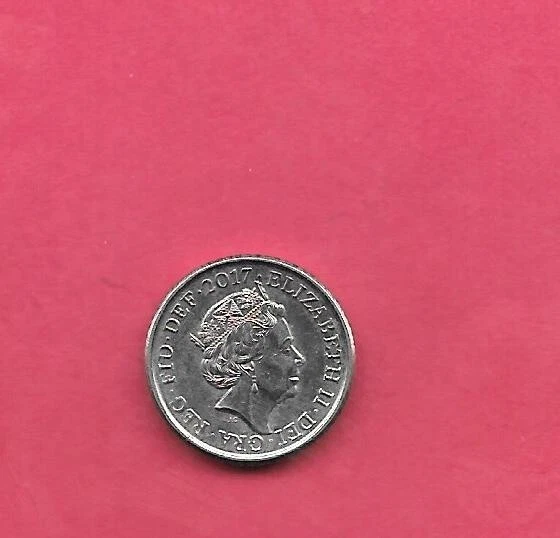 GREAT BRITAIN GB UK KM1334 2017 UNCIRCULATED-BU MINT-UNC 5 PENCE RECENT COIN - Image 1 of 1