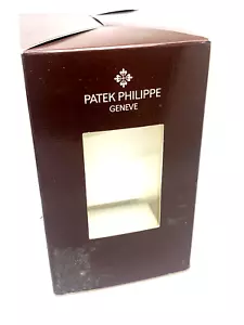 PATEK PHILIPPE GENEVE GENUINE Service Center Brown Cardboard Box Watch - Picture 1 of 8