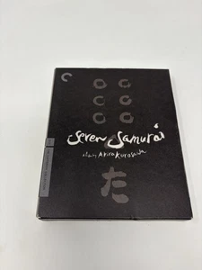 Seven Samurai (Criterion Collection) Blu Ray Akira Kurosawa. B&W. Subtitles. - Picture 1 of 7