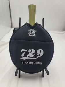 Friendship 729 Tianjin RITC Tischtennis Tischtennis Paddel mit Koffer rot/schwarz - Bild 1 von 7