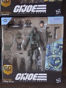 Gi Joe Classified Action Sailor Recon Diver Action Figure 60th Hasbro 2024 - Picture 1 of 1