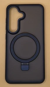 Samsung Galaxy S25 Translucent Matte Case Compatible MagSafe Magnetic Ring Stand - Picture 1 of 8