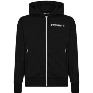 Palm Angels Classic Track Black Hooded Jacket - Bild 1 von 3