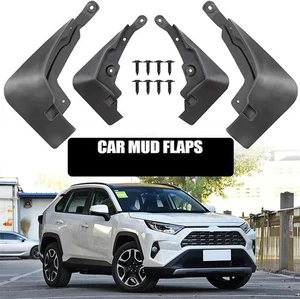 4 Pcs/Set Car Mudguards Splash Guard Anti Sludge Toyota RAV4 2020 Scratch Resis - Picture 1 of 6