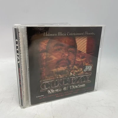 Cucizy ‎Wordz Of Wizdom CD Album OG US 2004 Edition VG+/VG+ HipHop - Image 1 of 3