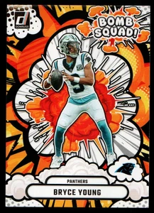 Donruss Bryce Young Bomb Squad 2025 #BS-BYG Carolina Panthers Insert B32 - Imagen 1 de 2