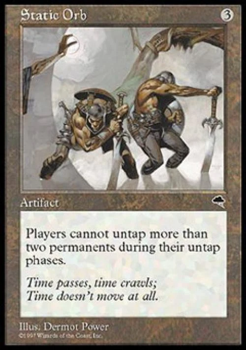 Static Orb - Light Play MTG Tempest - Image 1 of 1