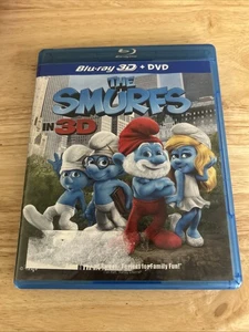 Die Schlümpfe 3D (Blu-ray 3D, DVD 2011) Original US-Veröffentlichung - Bild 1 von 6