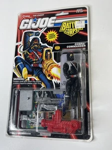 GI JOE Cobra Commander 1992 Carded Sealed Hasbro Vintage Figure Battle Corps New - Picture 1 of 6