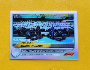 2022 F1 Topps Chrome  Lewis Hamilton #197  Construction Champion Valtteri Bottas - Picture 1 of 2
