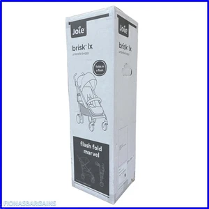 Joie brisk lx Stroller Buggy Lightweight Ember Birth To 22kgs - NEW & SEALED - Picture 1 of 4