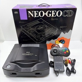 SNK Neo Geo CD Loading Console System with Box Tested