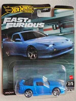 2024 Hot Wheels Premium Fast & Furious HVR62 1996 Nissan 180SX Type X 2/5 - Image 1 of 2