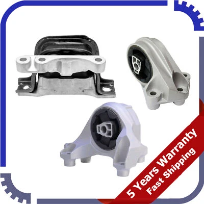 Juego de 3 piezas de motor y montaje de transmisión automática para Saturn Vue 3,6 L 08-2010 Foto 1 de 4