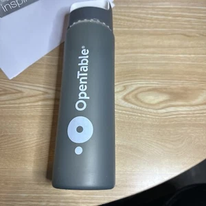 H2go Inspire Gray 18oz. Glass Bottle with Silicone Sleeve - Rare Baidu Researc - Picture 1 of 4