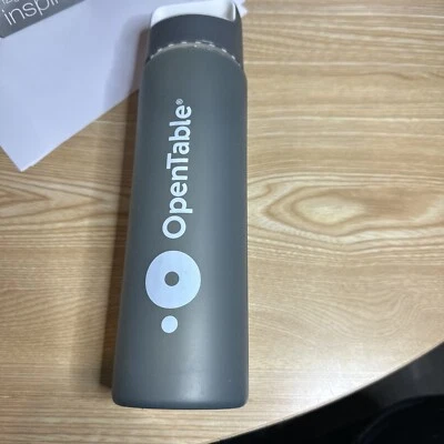 H2go Inspire Gray 18oz. Glass Bottle with Silicone Sleeve - Rare Baidu Researc - Image 1 of 4