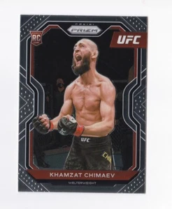 2021 Panini Prizm UFC #7 Khamzat Chimaev RC UFC MMA - Picture 1 of 2