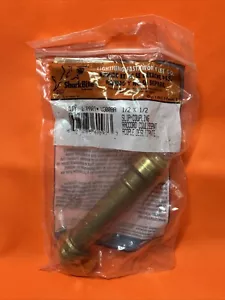 SHARKBITE 1/2-in. x 1/2-in. x 4-1/2-in. Push-to-Connect Slip Coupling, U3008A - Picture 1 of 2