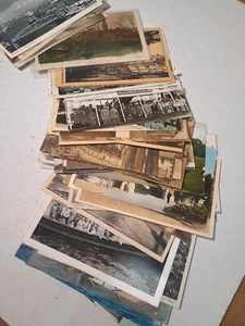 Konvolut von ca. 60 Postkarten von Hamburg. Teils Lithos! - Bild 1 von 16