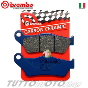 Pastiglie MOTO GUZZI Stelvio 1200 NTX 8V 2011-2016 Kit Posteriori Carbon BREMBO - Foto 1 di 5