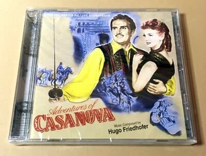 "ADVENTURES OF CASANOVA" 1948 soundtrack, Friedhofer, Kritzerland CD, SEALED - Imagen 1 de 2