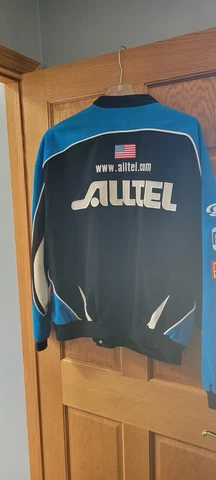 Ryan Newman Autographed Alltel Wireless NASCAR Full Zip Jacket XXL 2XL Cover