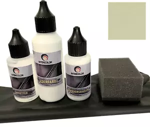 Auto BMW Dakota Elfenbeinweiß Lederfarbe Set Reparatur für Leder und Kunstleder - Bild 1 von 8