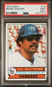 Tarjeta de béisbol 1979 Topps Reggie Jackson #700 Al All Star MLB | PSA 9 (OC) como nueva - Imagen 1 de 4