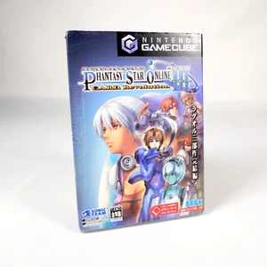 PHANTASY STAR ONLINE Episode III 3 C.A.R.D. Revolution Nintendo Gamecube Reg 2 - Foto 1 di 8