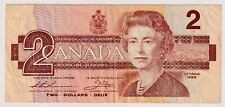 Canada $2 1986 QE II BC-55bA / P-94b  - Replacement Circulated Note BRX2615889