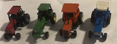 Vintage~Die Cast Tractor Farm Toys~*FORD, DEERE, CASE ,DEUTZ-ALLIS~1:64~Set Of 4 - Image 1 of 4