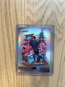 2022 Panini Prizm World Cup Qatar - National Landmarks #14 Takumi Minamino SSP - Imagen 1 de 4