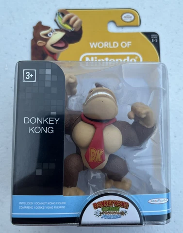 New Jakks World Of Nintendo Donkey Kong Figure Cover