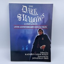 Signed Copy Of The Dark Shadows Companion 25th Anniversary Collection Book