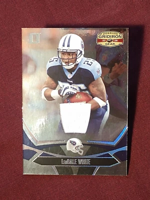 2008 Donruss Gridiron Gear Jerseys O's #96 LenDale White Titans JSY 049/100 - Image 1 of 2