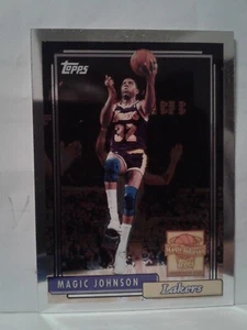 2000-01 Topps Magic Johnson Chrome Commemorative Reprint, Lakers - Picture 1 of 7