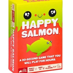 Happy Salmon Board Game Family Reunion Game Cards Friends Fun Travel Adult&Kids. - Picture 1 of 6