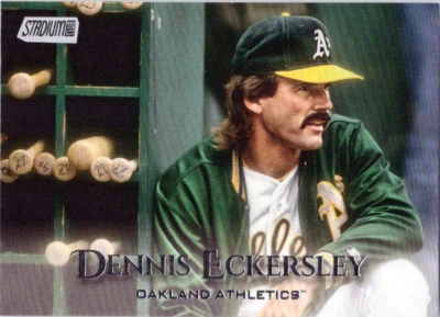 2019 Stadium Club #174 Dennis Eckersley Oakland Athletics - Image 1 of 2
