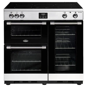 Belling CookCentre Deluxe 90cm Induction Range Cooker - Stainless Steel. BCC900I - Picture 1 of 1