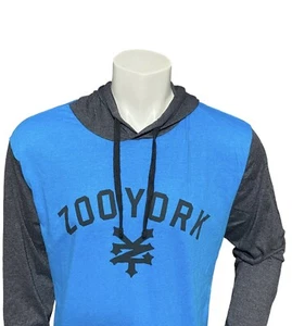 Zoo York Men’s Casual Hoodie Size Large TALL Lightweight Sweatshirt Long Sleeves - Picture 1 of 17
