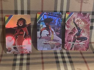 Ultimate UNO Foil Cards - Reverse Curse, Elastic Evasion & Photonic Beam - NEW! - Picture 1 of 6