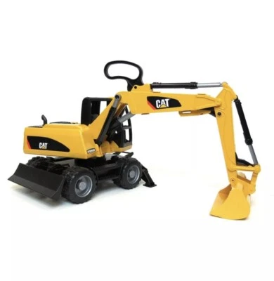 Vintage 2006 1/16th Caterpillar Wheel Excavator (Plastic) by Bruder 02446 - Image 1 of 4